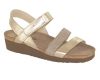 Noat Krista Gold combo womens sandal