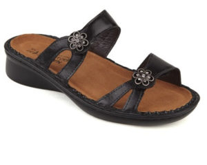 Naot Melody Black Madras womens shoe