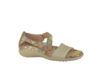 Naot Papaki Ivory Golden Floral combo womens shoe